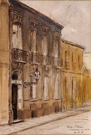 波尔多圣摩尔街13号`13 rue Saint~Maur, Bordeaux by Georges Hugo