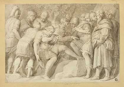 西皮奥之死`The Death of Scipio by Adam Friedrich Oeser