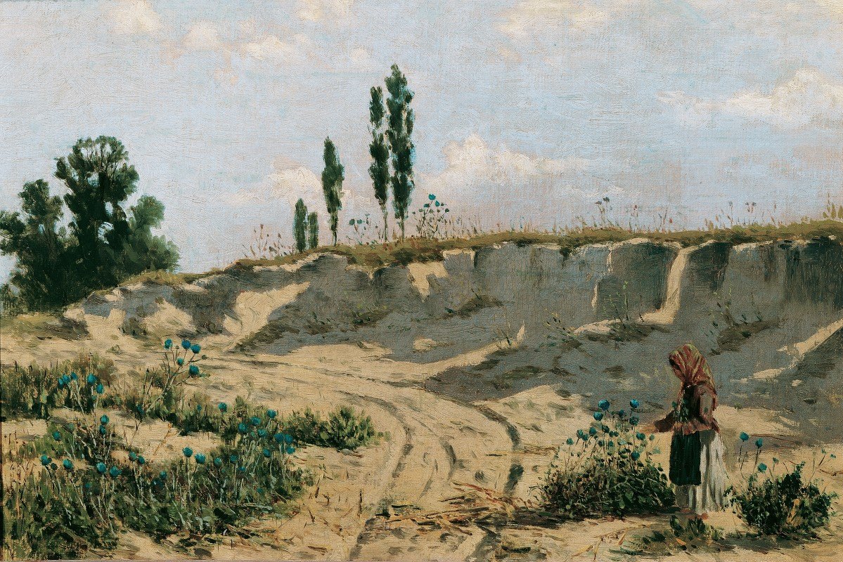 桑德威格`Sandweg (1874) by Theodor Von Hörmann