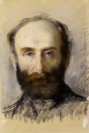 奥古斯特·贝利（1856-1908），艺术家`Auguste Baily (1856~1908), frère de lartiste (1909) by Caroline Baily