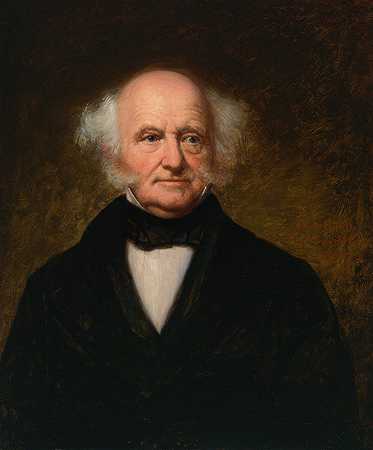 马丁·范布伦`Martin Van Buren (1857) by George Peter Alexander Healy