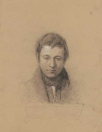 约翰·采尼`John Cheney (c. 1830s) by Seth Wells Cheney