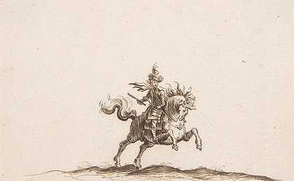 骑手`A Horseman (1615–52) by Hans Caspar Nüscheler