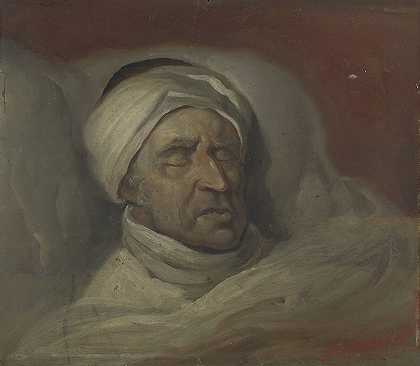 威廉·比尔德迪克先生死后`Mr. Willem Bilderdijk na zijn dood (1831) by Gerrit Jan Michaëlis