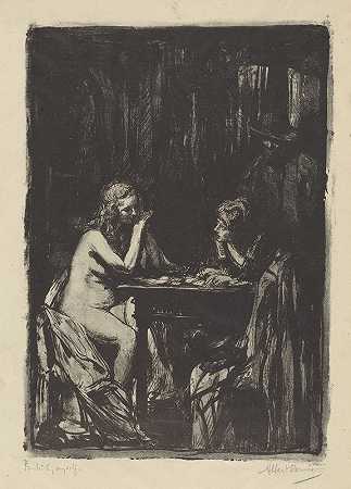 陌生人`The stranger (1916) by Albert Sterner