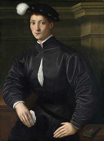 乌戈利诺·马尔泰利肖像`Portrait of Ugolino Martelli (mid 16th century)