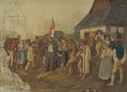 1848年春天的斯洛伐克人`of Slovak People from Spring 1848 (1848–1849) by Peter Michal Bohúň