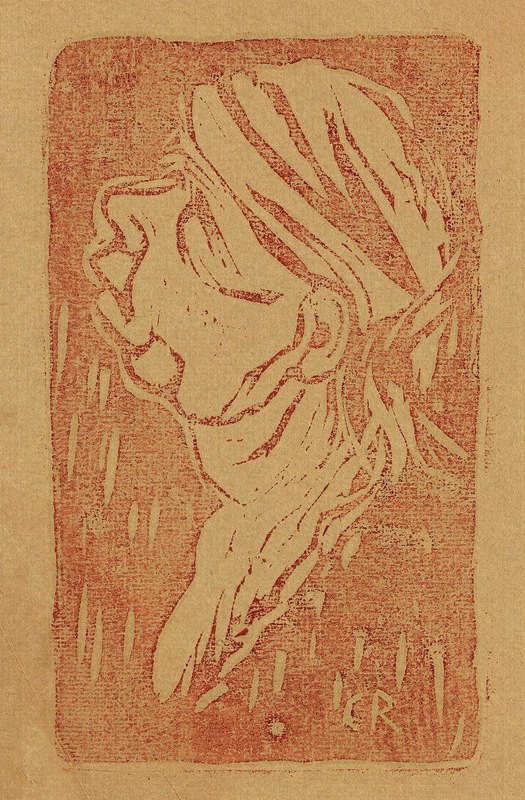 好姨妈`Die gute Tante (1910) by Christian Rohlfs