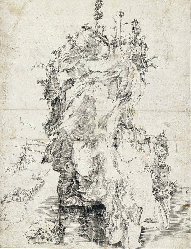 石岛`Rocky Island (1515) by Niklaus Manuel