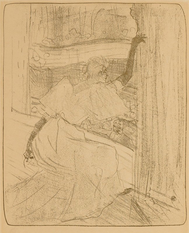 Yvette Guillbert pl 2`Yvette Guilbert pl 2 (1898) by Henri de Toulouse-Lautrec