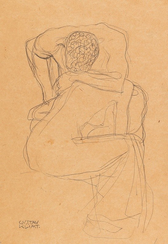 恋人`Lovers (1903) by Gustav Klimt