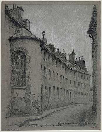 妖精小教堂后堂`Labside de la chapelle des Gobelins (1926) by Ferdinand Boberg