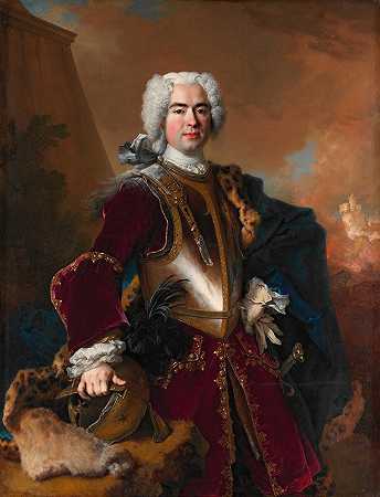 安德烈·弗朗索瓦合金d赫库莱斯（1692-1779）`André François Alloys de Theys dHerculais (1692–1779) (1727) by Nicolas de Largillière