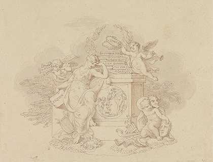 莫扎特插图设计这是歌剧。`Designs for Illustrations to Mozarts Operas. by Edward Francis Burney