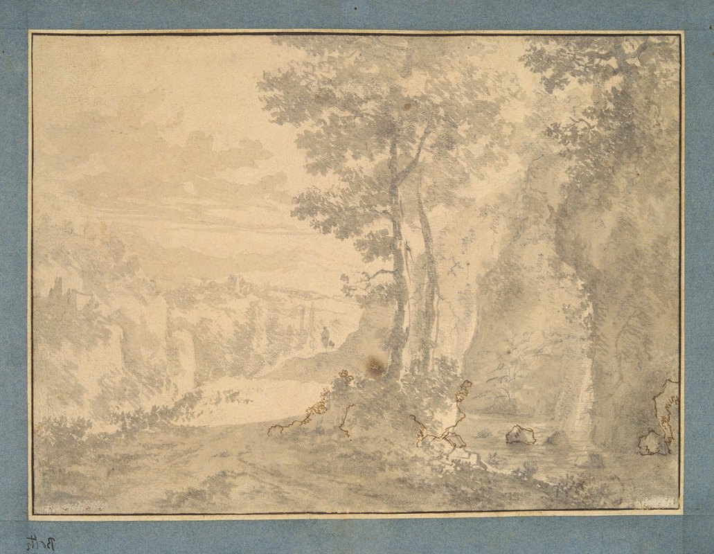 林地景观`Woodland Scene by Willem de Heusch