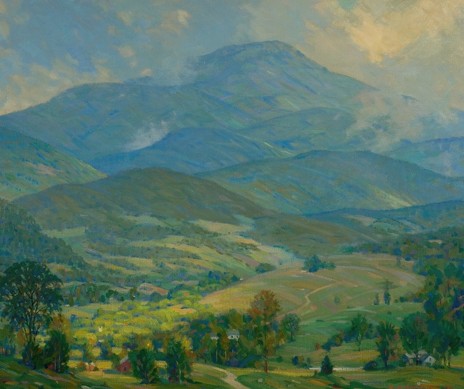 精确山`Mount Netop (1921) by Wallace Weir Fahnestock