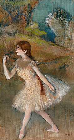 丹瑟`Danseuse (circa 1880~87) by Edgar Degas