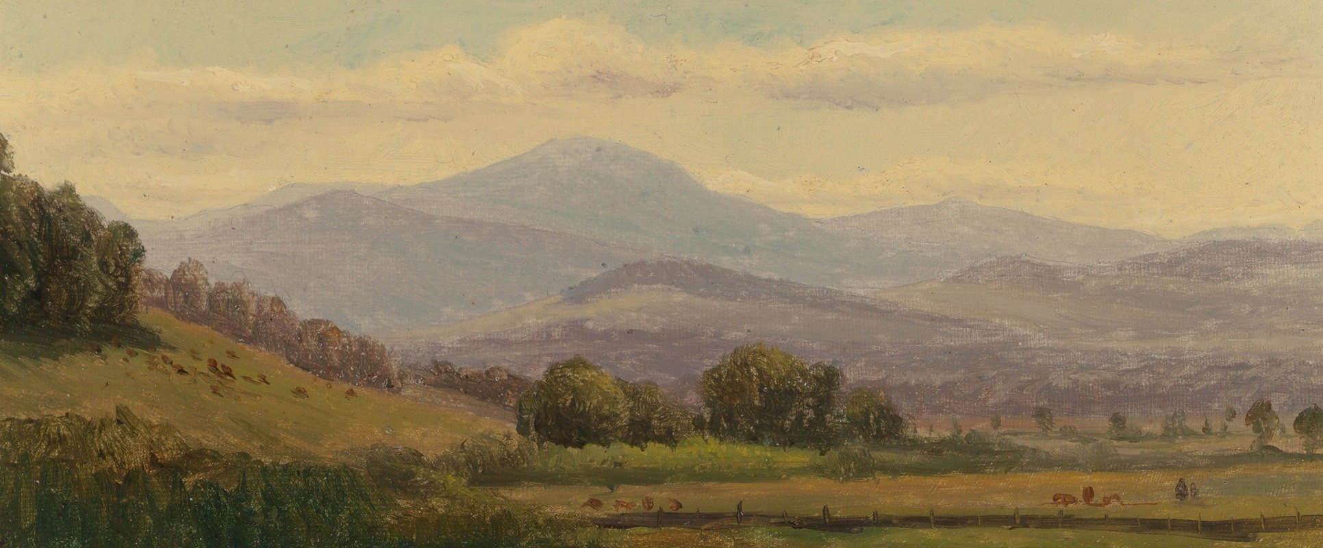 华盛顿山`Mt. Washington (19th Century) by American School