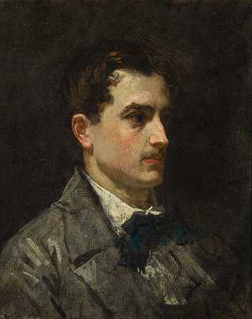 安东尼奥·普鲁斯特肖像`Portrait of Antonio Proust by Édouard Manet