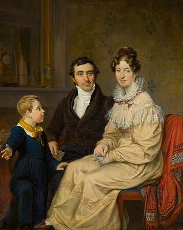 科内利斯·安妮·登·特克斯教授的家人`The family of Prof. Cornelis Anne den Tex (1820~1840)