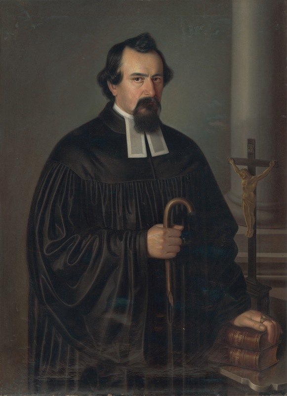 Michal Miloslav Hodža，民族复兴主义者`Michal Miloslav Hodža, National Revivalist (1862) by Peter Michal Bohúň