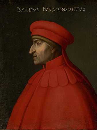 巴尔多·德格利·乌巴尔迪肖像`Portrait of Baldo degli Ubaldi
