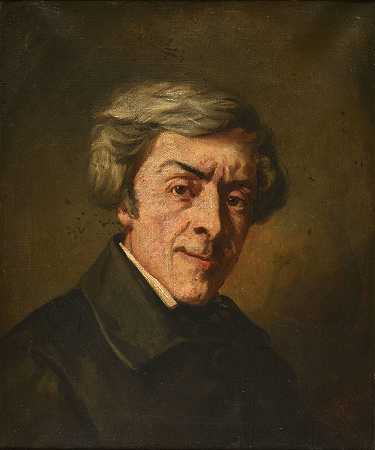 朱尔斯·米切莱特`Jules Michelet (1845) by Thomas Couture