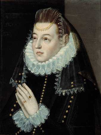 一位女士的肖像`Portrait of a Lady by Baltasar de Echave Orio