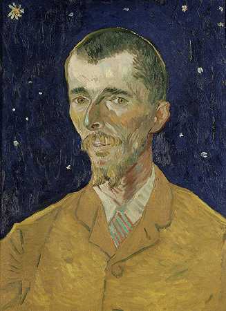 尤金·博赫`Eugène Boch (1888) by Vincent van Gogh
