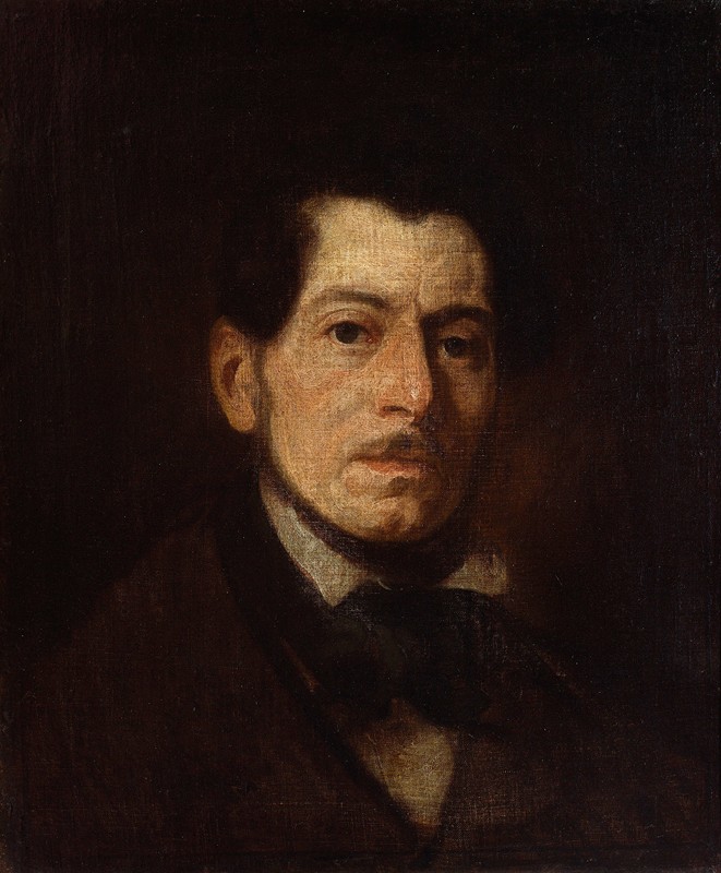自画像`Self~portrait (circa 1840) by Piotr Michałowski