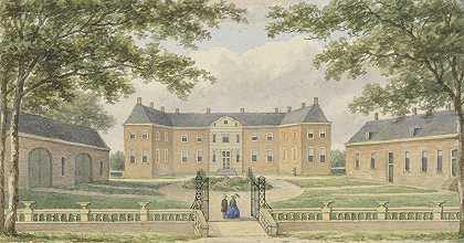 洛切姆附近的安森之家`Het Huis Ampsen, bij Lochem (1825 ~ 1879) by Christianus Hendricus Hein