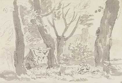 帕拉廷山`Mount Palatine (1783) by George Howland Beaumont