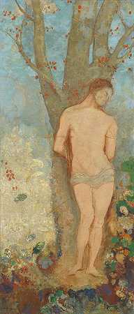 圣塞巴斯蒂安`Saint Sebastian (1910 1912) by Odilon Redon