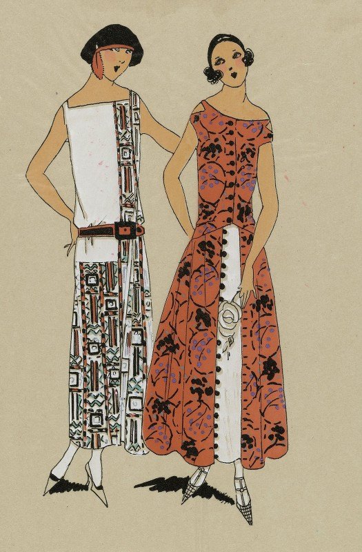 探戈。1.一件漂亮的帆布连衣裙。。。`TANGO. – 1. Une jolie robe de voile… (1923)