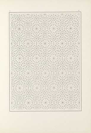 的元素阿拉伯艺术PL 041`Les éléments de lart arabe pl 041 (1879) by Jules Bourgoin