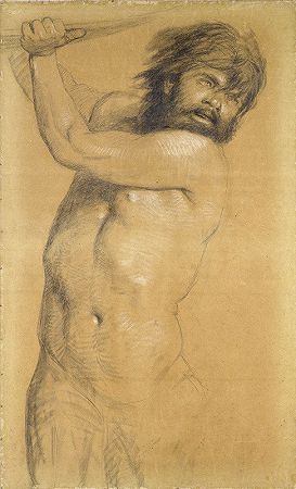 海卫一`Triton (1868) by Arnold Böcklin