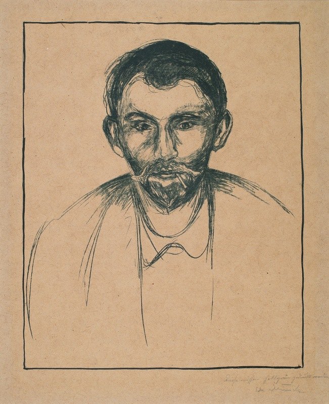 斯坦尼斯劳·普兹比泽夫斯基`Stanislaw Przybyszewski (2002) by Edvard Munch