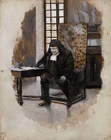 巴蒂莱德罗`Barkilphedro (1886) by Georges Antoine Rochegrosse