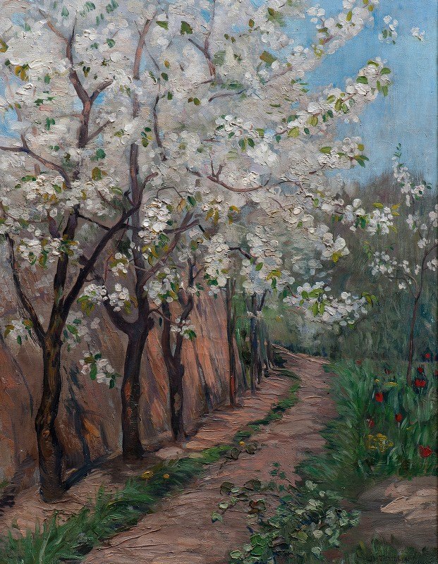 樱花`Cherry Blossom by Ingeborg Eggertz