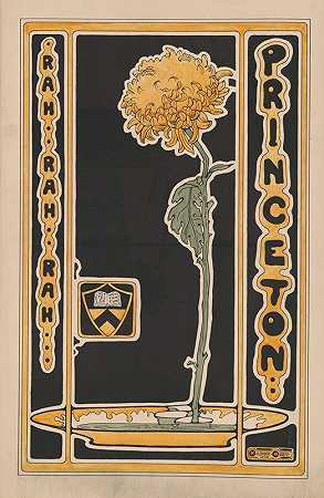 普林斯顿，啊，啊，啊`Princeton, rah, rah, rah (1903) by Nanon West