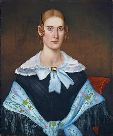 朱莉娅·A·M·佩克`Julia A. M. Peck (1838) by John Wilkie