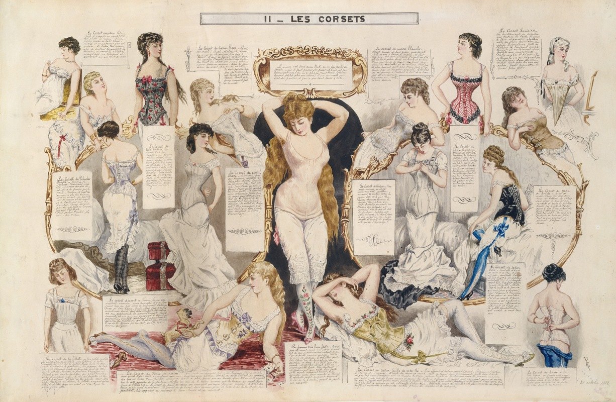 妇女研究`Etudes sur les femmes (1882–90) by Henri de Montaut