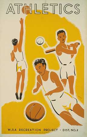 体育`Athletics (1939) by Beard