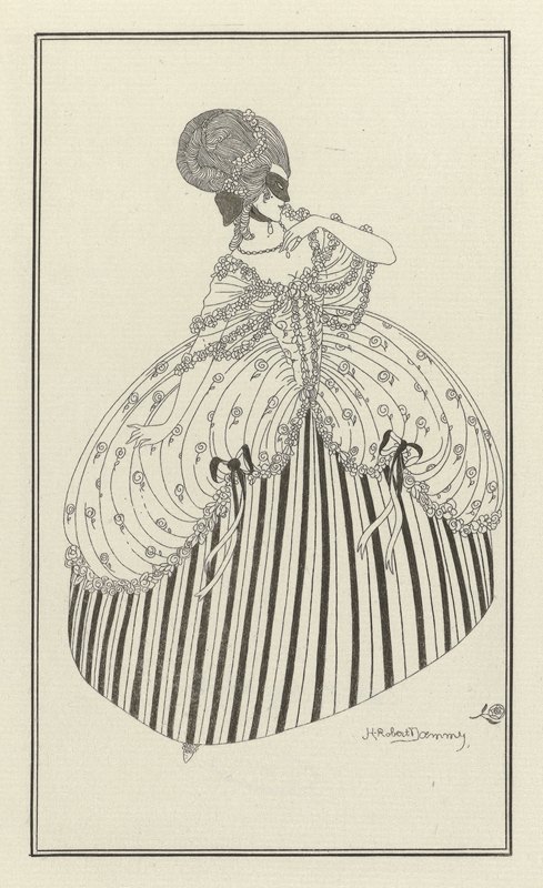 巴黎时装杂志，1914年，第142期`Journal des Dames et des Modes, Costumes Parisiens, 1914, No. 142 (1914) by H. Robert Dammy
