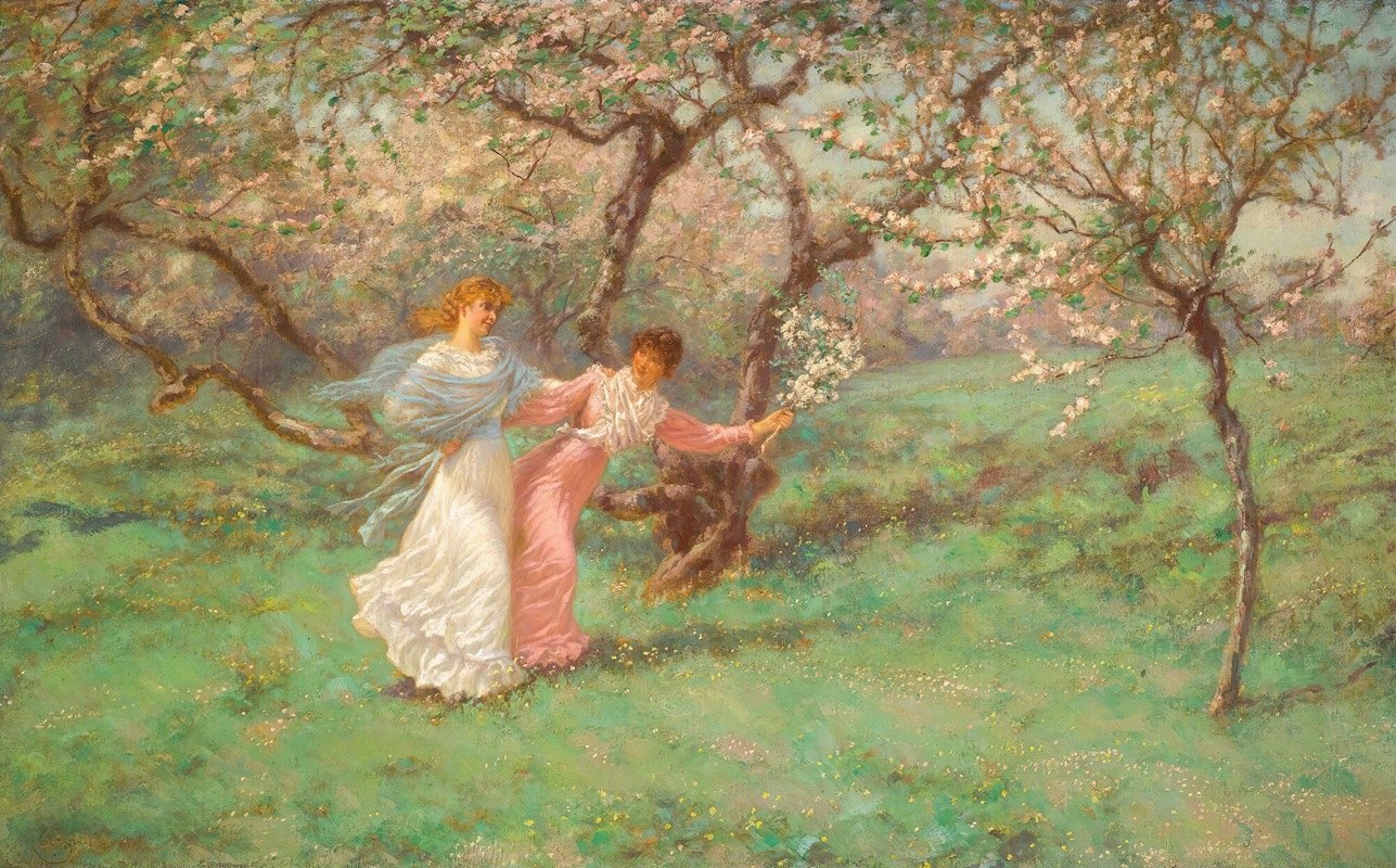 五月的花`The Flowers Of May (1885) by William John Hennessy