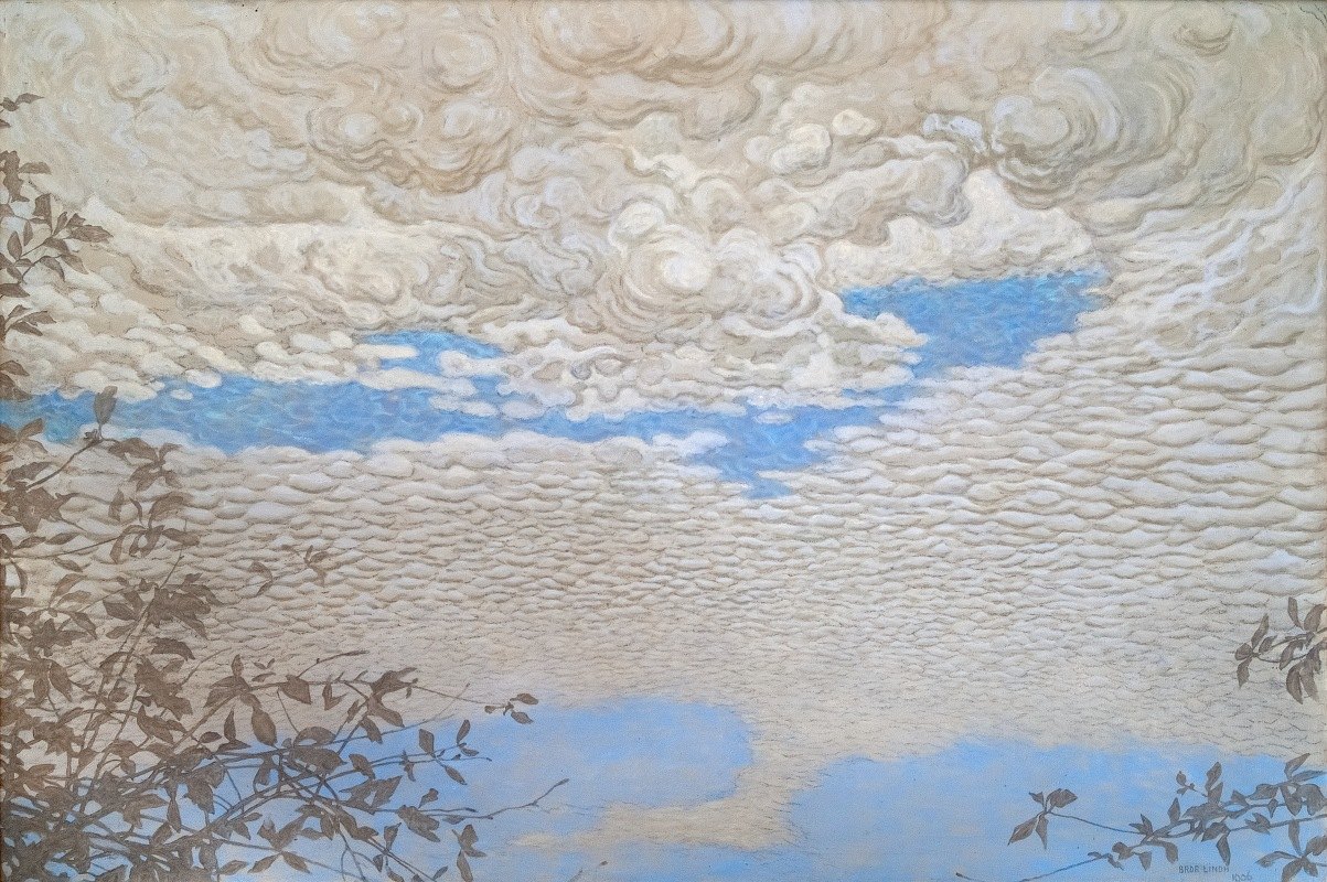 云`Cloud (1906) by Bror Lindh