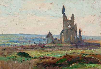 Ablain，圣纳泽尔`Ablain, St. Nazaire (1918) by Maurice Galbraith Cullen