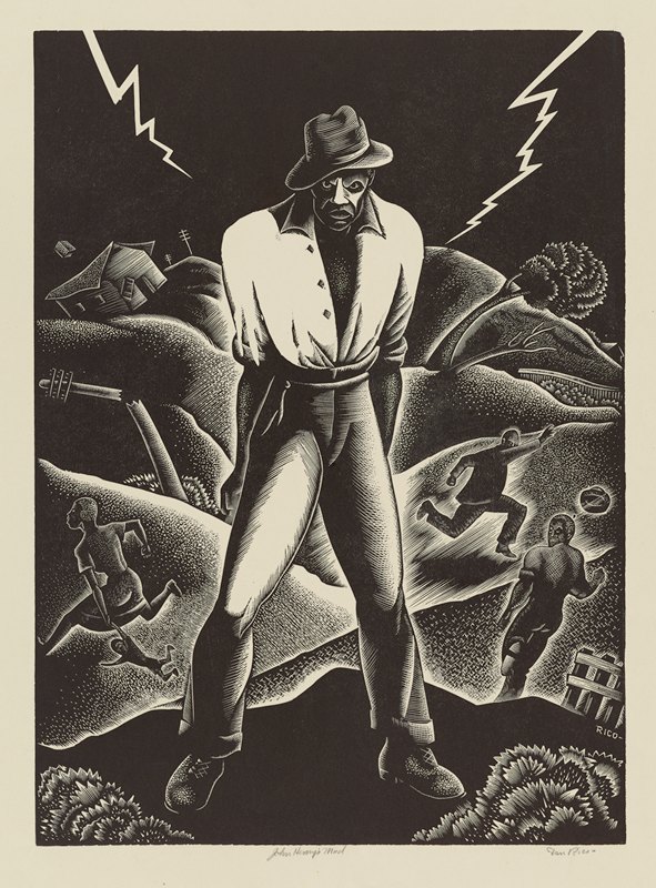 约翰·亨利他疯了`John Henrys Mad (1935 ~ 1943) by Dan Rico