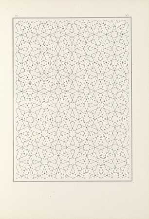 的元素阿拉伯艺术PL 045`Les éléments de lart arabe pl 045 (1879) by Jules Bourgoin
