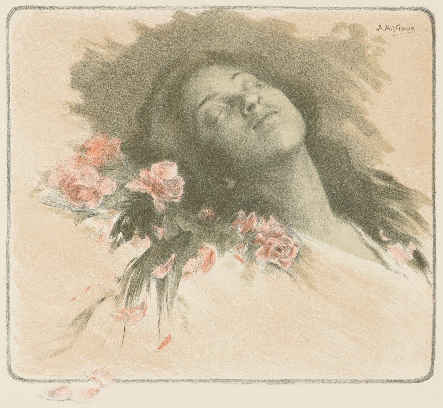 阿尔宾`Albine (ca. 1898) by E. A. Artique